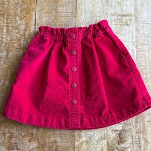 Crewcuts Girls Corduroy Skirt size 8